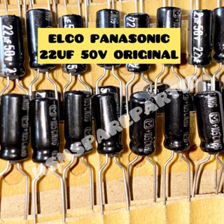 Elco PANASONIC 22UF 50V ของแท้