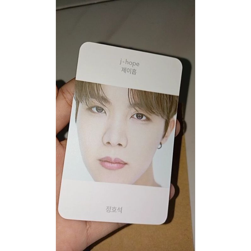 Photocard Jhope BTS อย่างเป็นทางการ