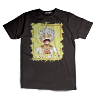 เสื้อยืด ผ้าฝ้าย พิมพ์ลาย One PIECE LUFFY GEAR 5 JOY BOY COMBED 30S สําหรับผู้ชาย และผู้หญิง