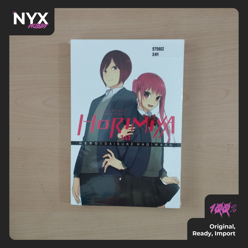 Horimiya Manga การ์ตูนภาษาอังกฤษนําเข้าเล่ม 10