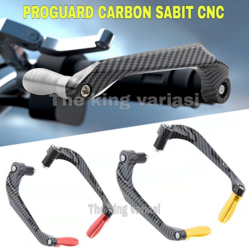 PROGUARD SABIT CARBON/ PROGUARD CARBON SABIT CNC/ UNIVERSAL รถจักรยานยนต์ HANDGUARD/MOTORCYCLE HANDG