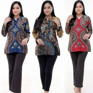 Batik MONALISA GENES M, L, XL สไตล์โมเดิร์น สําหรับผู้หญิง