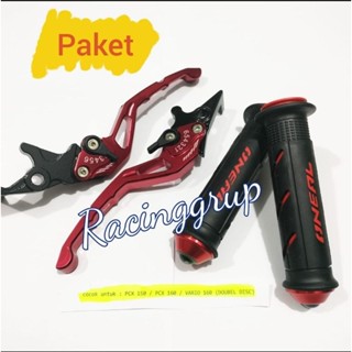 ￼มือจับเบรก PCX 150 PCX 160 PNP VARIO 160 พร้อม JALU CNC GRIP