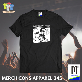 Hmd269 | เสื้อยืด พิมพ์ลาย Simpsonic YOUTH TAG MERCHCONS APPAREL BAND | ขนาดด้านนอก