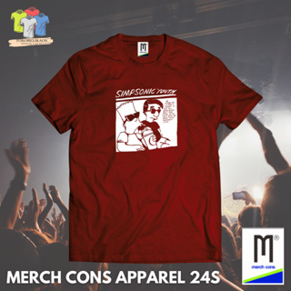 Mmd270 | เสื้อยืด พิมพ์ลาย Simpsonic YOUTH TAG MERCHCONS APPAREL BAND | ขนาดด้านนอก