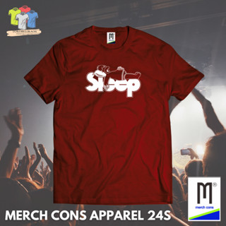 Mmd273 | เสื้อยืด พิมพ์ลาย Simpson SLEEP TAG MERCHCONS APPAREL BAND | ขนาดด้านนอก