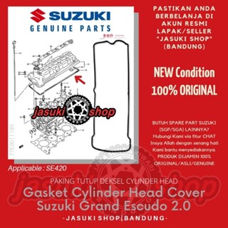 ปะเก็นซีลฝาสูบ ของแท้ สําหรับ Suzuki Grand Escudo 2.0 2000 cc SE420 SGP