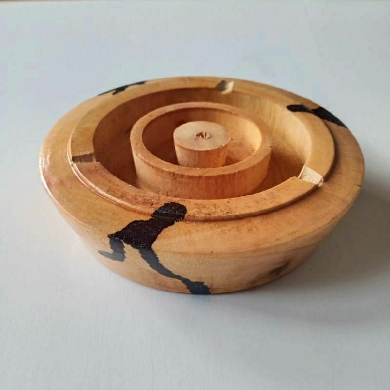 BLONTENG WOODEN ASHTRAY / UNIQUE CUTE ASHTRAY CRAFTS