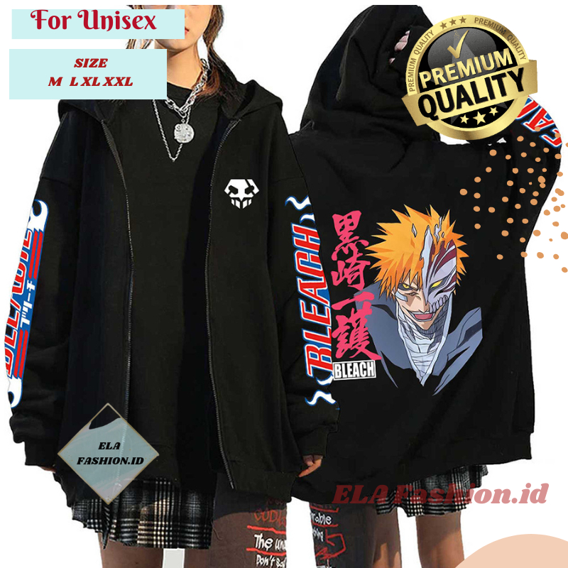 Ichigo Kurosaki Bleach Manga Jacket เสื้อแจ็คเก็ตอะนิเมะญี่ปุ่น