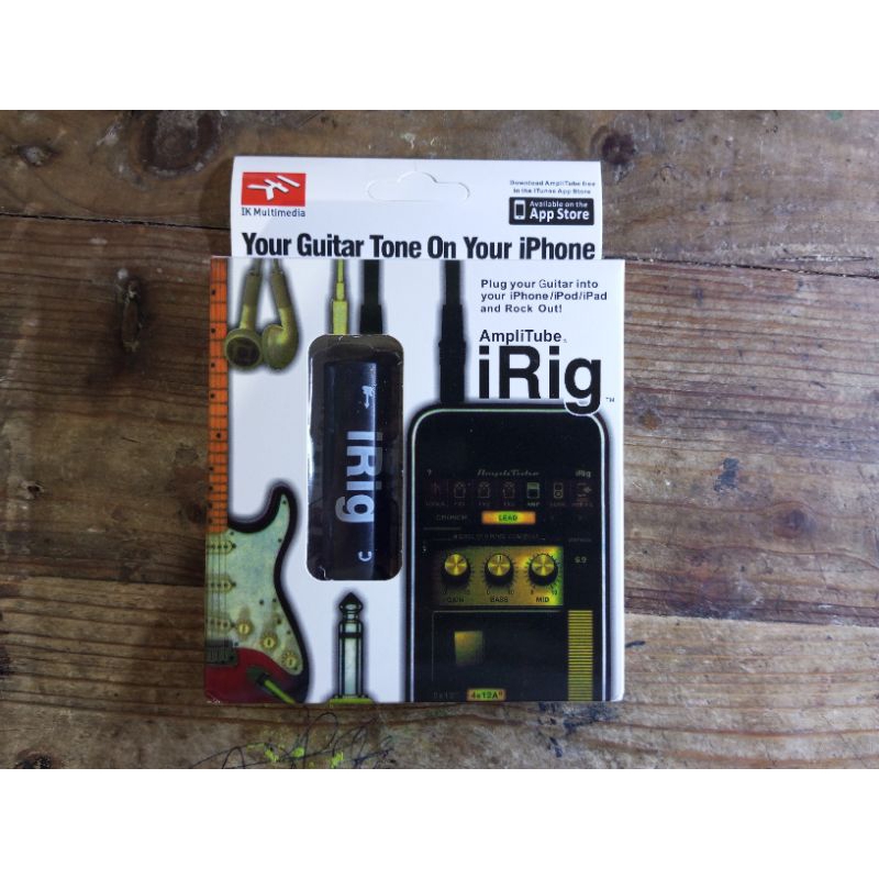 IRig AmpliTube Interface Guitar สําหรับ iOS & Android