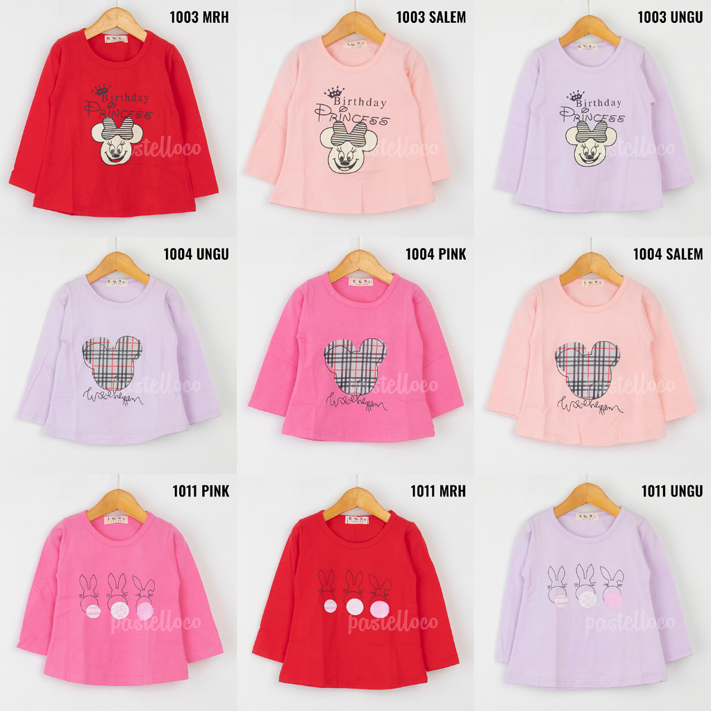 เสื้อยืด LONG-SLEEVED CHILDRENS TODDLER เสื้อยืด TODDLER CLOTHES VOL14
