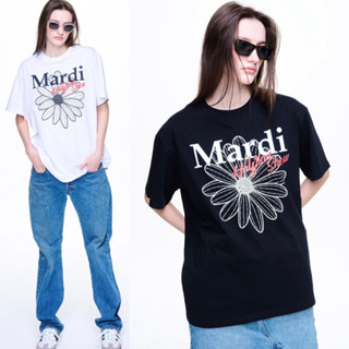 เสื้อยืด ขนาดใหญ่ พิมพ์ลาย Mardi