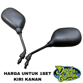 กระจกมองหลัง Honda Supra X 100 Fit Old TOSSA Brand Black Stem