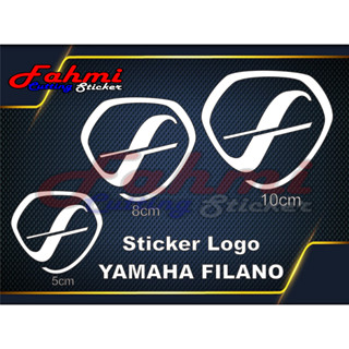 สติกเกอร์โลโก้ Yamaha FILANO