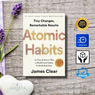 Atomic Habits โดย James Clear - เวอร์ชั่นภาษาอังกฤษ