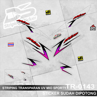 Mio สติกเกอร์ใส สไตล์สปอร์ต (TR - 00143)