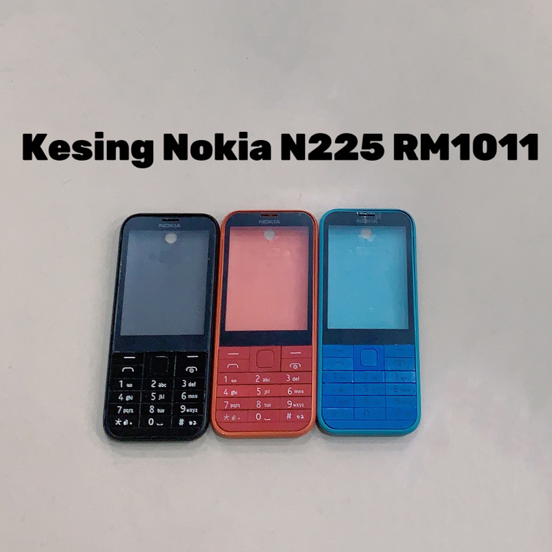 CASING CASING CS NOKIA N225 225 RM-1011 RM1011 RM 1011 กุญแจล็อคด้านหน้า