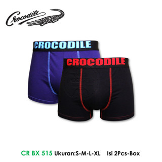 กางเกงชั้นใน BOXER CROCODILE 555-515 สําหรับผู้ชาย ขนาด M-XXL 2 ชิ้น