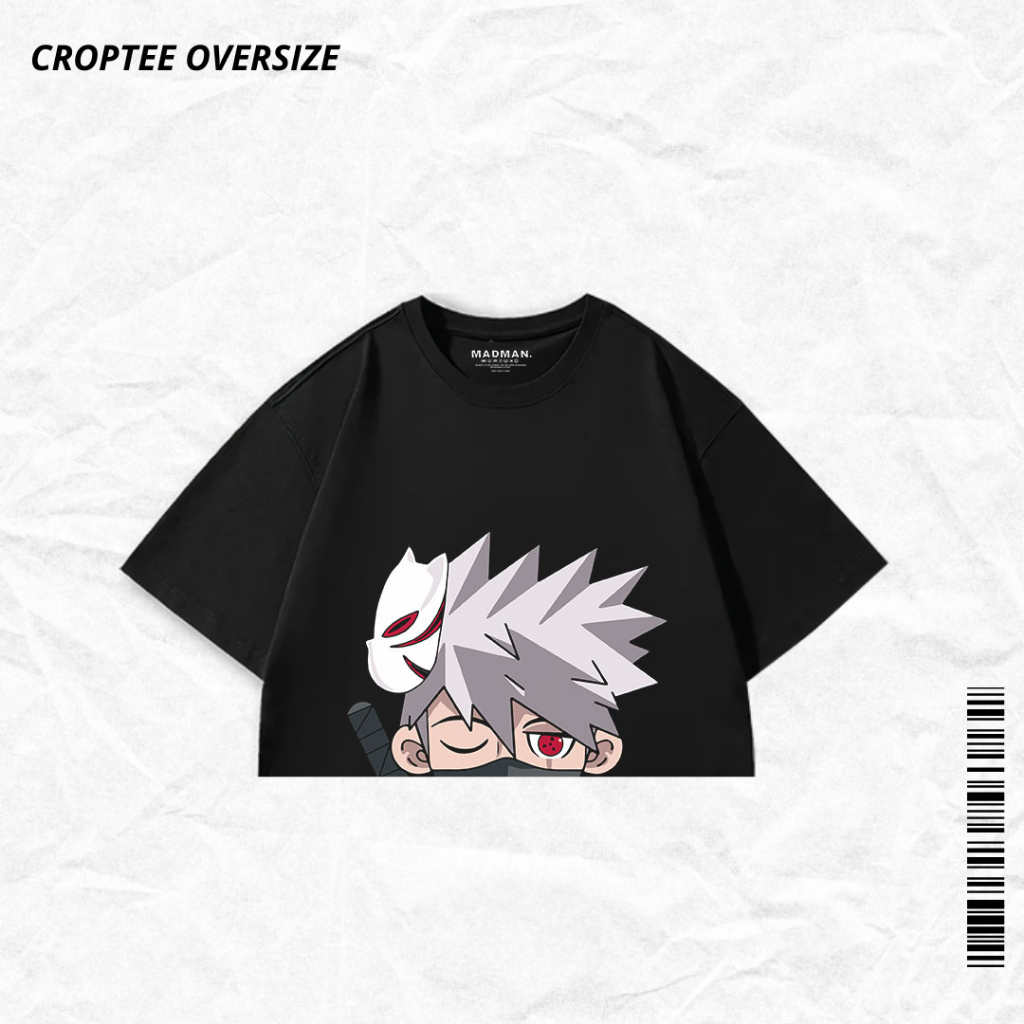 MADMAN Croptee ANIME NARUTO " KAKASHI" | CRPH PSNRT - 7