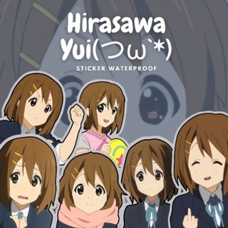 สติกเกอร์ ลายการ์ตูนอนิเมะ Hirasawa YUI K-ON