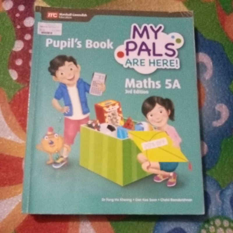 หนังสือ ORI MY PALS MATHS PUPIL 'S BOOK Class 5A Elementary School MARSHALL CAVENDISH Publisher