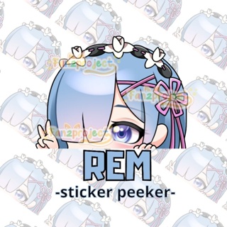 สติกเกอร์ ลายอนิเมะ REM RE: ZERO - STARTING LIFE IN ANOTHER LOVE