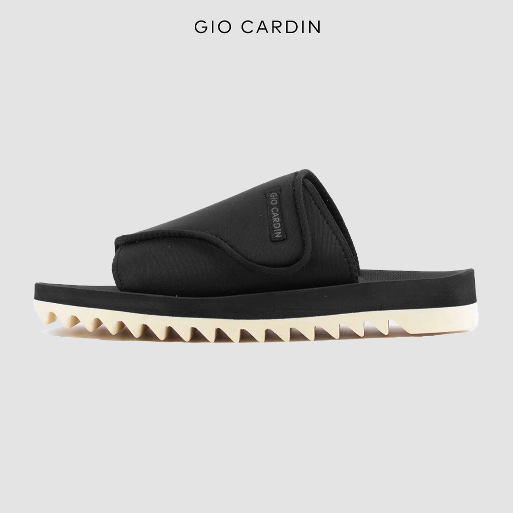 GIO CARDIN - Eunoia Black Black BW รองเท้าแตะสําหรับบุรุษและสตรี