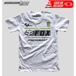 เสื้อยืด ลาย MOTO X FOX MONSTER ENGY (เสื้อยืด MOTOGP)