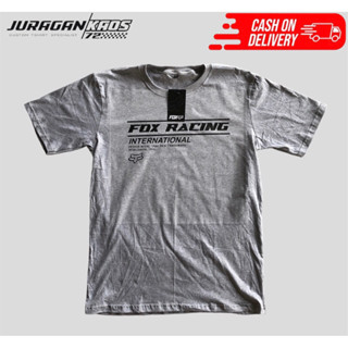 เสื้อยืด พิมพ์ลายสุนัขจิ้งจอก RACING USA SERIES (Mxgp T-Shirt/Mx/Trail T-Shirt/Trabas T-Shirt)