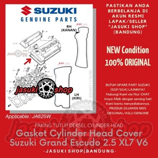 ปะเก็นซีลฝาสูบ ของแท้ สําหรับ Suzuki Grand Escudo 2.5 XL7 V6 2500 cc SGP