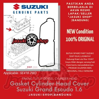 ปะเก็นซีลฝาสูบ ของแท้ สําหรับ Suzuki Grand Escudo 1.6 1600 cc SE416-2WD SGP