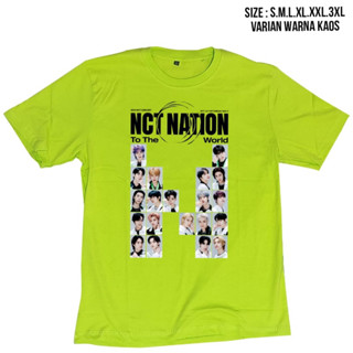 เสื้อยืด พิมพ์ลาย Nct nation สไตล์เกาหลี 2023