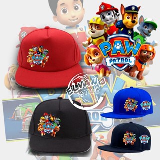 Paw Patrol หมวกสแน็ปแบ็ก พิมพ์ลายชื่อฟรี สําหรับเด็ก