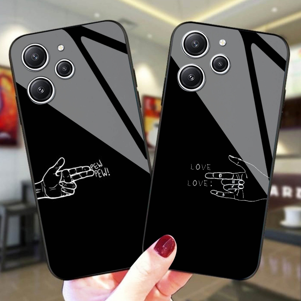 (U 254) Glitter คู่แก้ว Softcase ReDMI 12 4g/5g poco m3/9T ReDMI 8 9 A1 2022 หมายเหตุ 9 PRO A2 10S 9