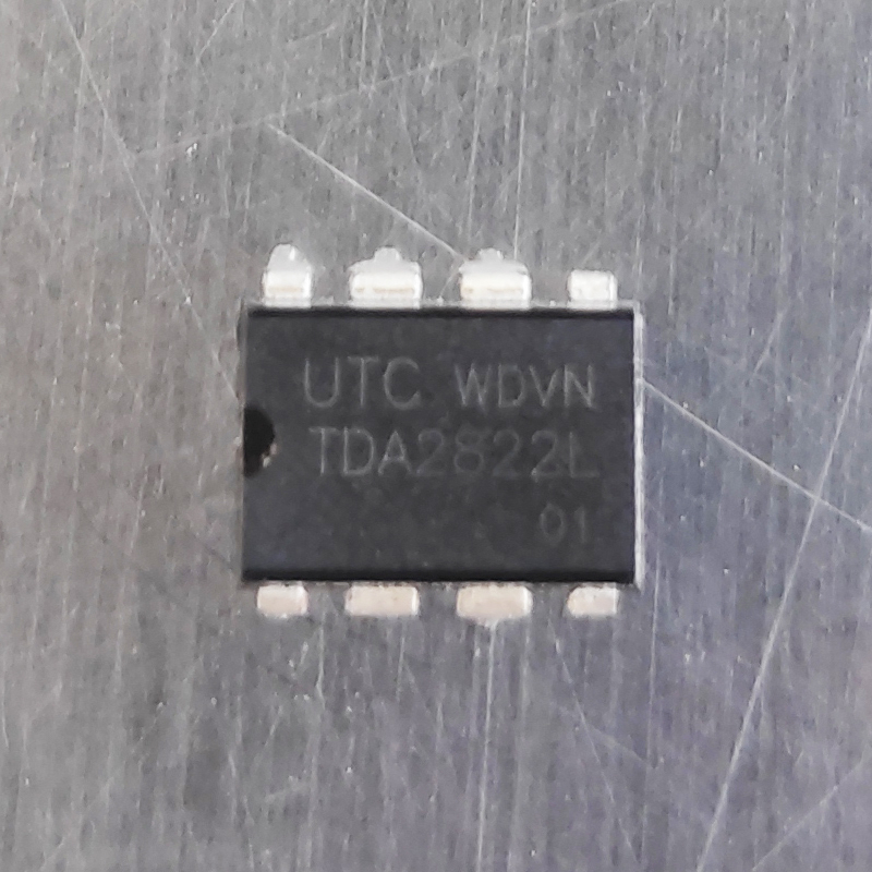 Ic TDA2822 TDA 2822 DUAL LOW VOLTAGE POWER AMPLIFIER DIP-8 INTEGRATED CIRCUIT TDA2822 L