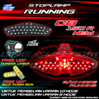 ไฟเบรกท้ายรถจักรยานยนต์ CB 150 R 8 &amp; 10 MODE CB 150 R CB150 CB150R 2015 2016 2017 2018 2019 2020 2021 2022 2023