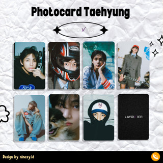 โฟโต้การ์ด Taehyung v layover unofficial (2 ชิ้น)