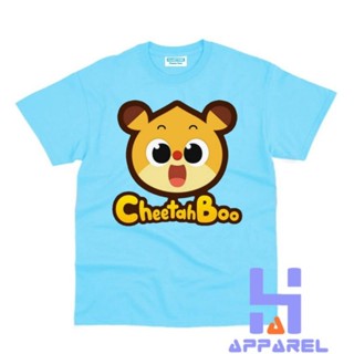 เสื้อยืด ลาย Cheetahboo สําหรับเด็ก