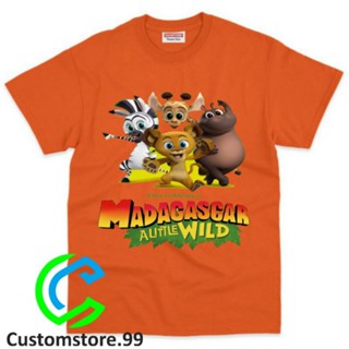 เสื้อเชิ้ต MADAGASCAR วัสดุพรีเมี่ยม สําหรับเด็ก