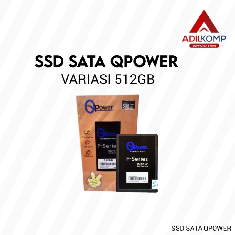 QPOWER 512GB SATA SSD