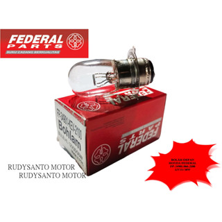 หลอดไฟหน้า 12V 35W Federal K1 all Duck/cub all matic original Astra Otoparts