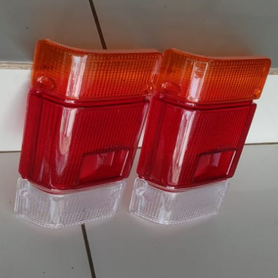 ISUZU PANTHER MINI BUS/STATION RIGHT & LEFT STOP LAMP GLASS MICA (ชุด)