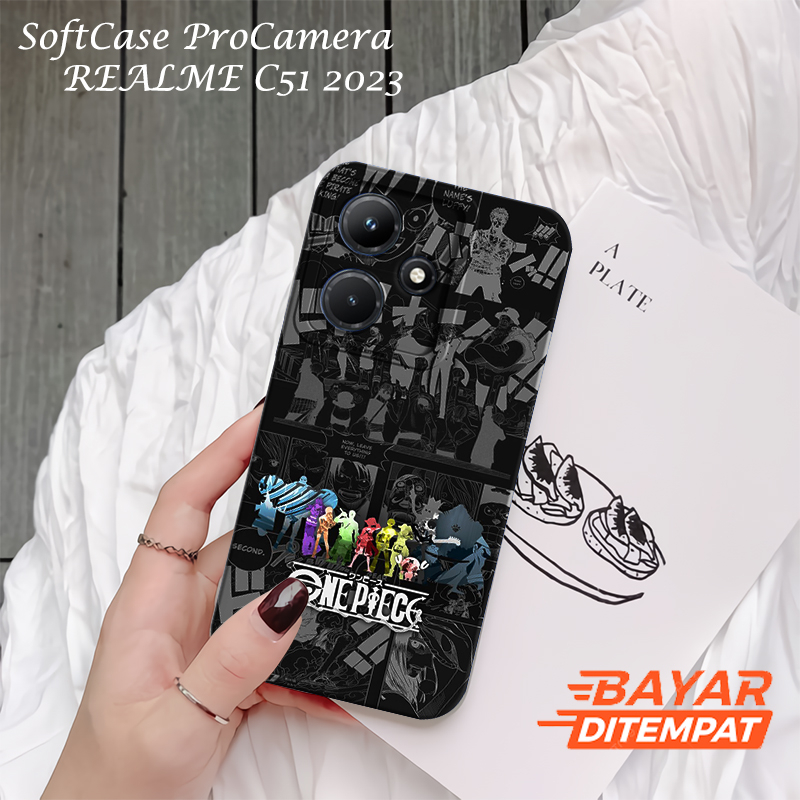 เคสRealme C51 4G 2023 ล่าสุด-เคสซิลิโคนเครื่องแต่งกาย-ปลอกยืดหยุ่น-เคสใส่โทรศัพท์-เคสป้องกันโทรศัพท์