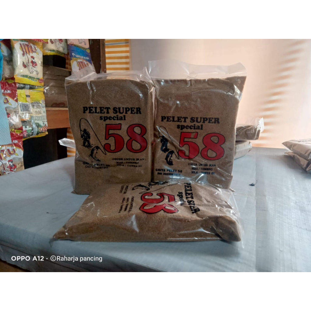 FISHING PELLET BAIT 58 SUPER FISH PELLET 58 SUPER