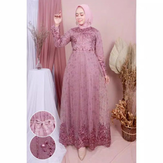 - ขายดีที่สุด !! Gamis Tille Tille กระเบื้องเต็มรูปแบบ MUTIARA ขนาด S M L XL XXL 3L DRESS Tille GAMIS Tille TILE Tille MUTIARA GAMIS JUMBO GAMIS Teenage GAMIS GAMIS