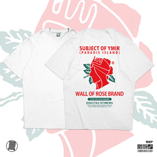 เสื้อยืด พิมพ์ลายอนิเมะ Wall of Rose Brand Attack on Titan Shingeki no Kyojin Meme Kaos สไตล์ญี่ปุ่น