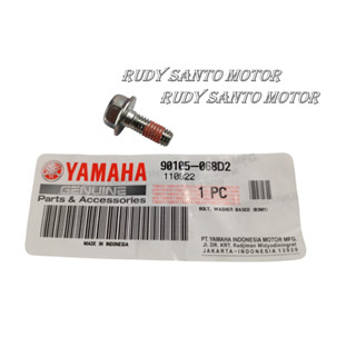 แท้ น้ํายาล้างจาน สําหรับ YAMAHA WR 155 BOLT (B3M1) 90105-068D2. สลักเกลียวจานหน้า