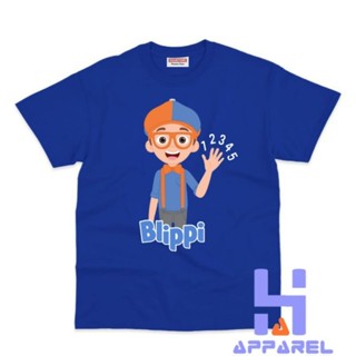 เสื้อยืด ลาย BLIPPI YOUTUBE สําหรับเด็ก (ฟรีชื่อ)