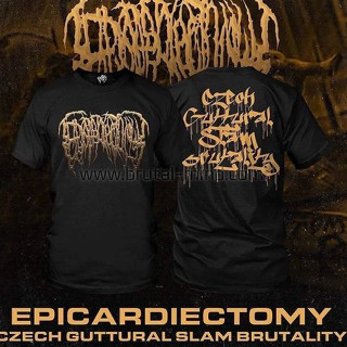 เสื้อยืด พิมพ์ลายโลโก้ EPICARDIECTOMY Czech Guttural Slam