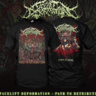 เสื้อยืด FACELIFT DEFORMATION - Path To Retribution